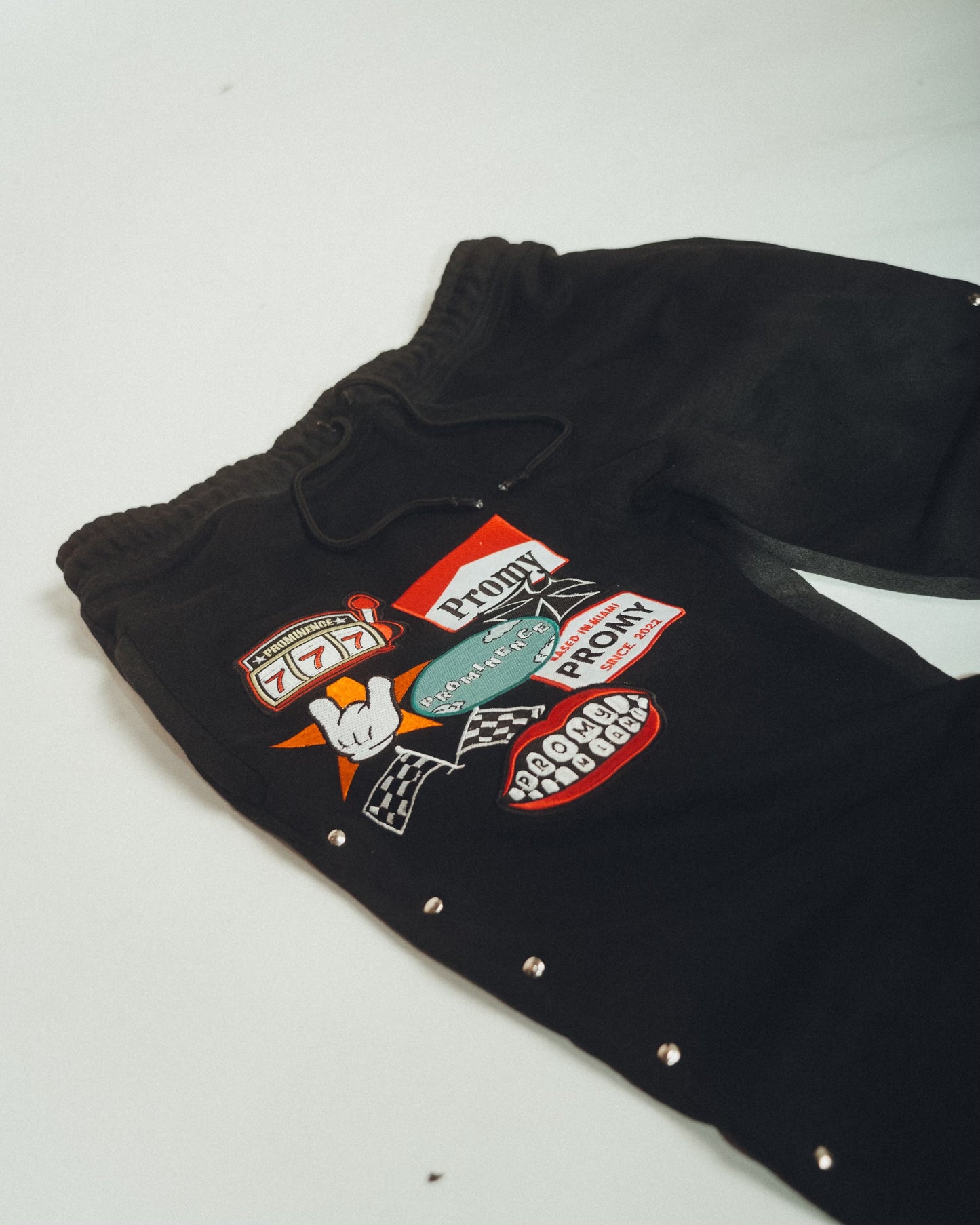 "black" promy patch sweats